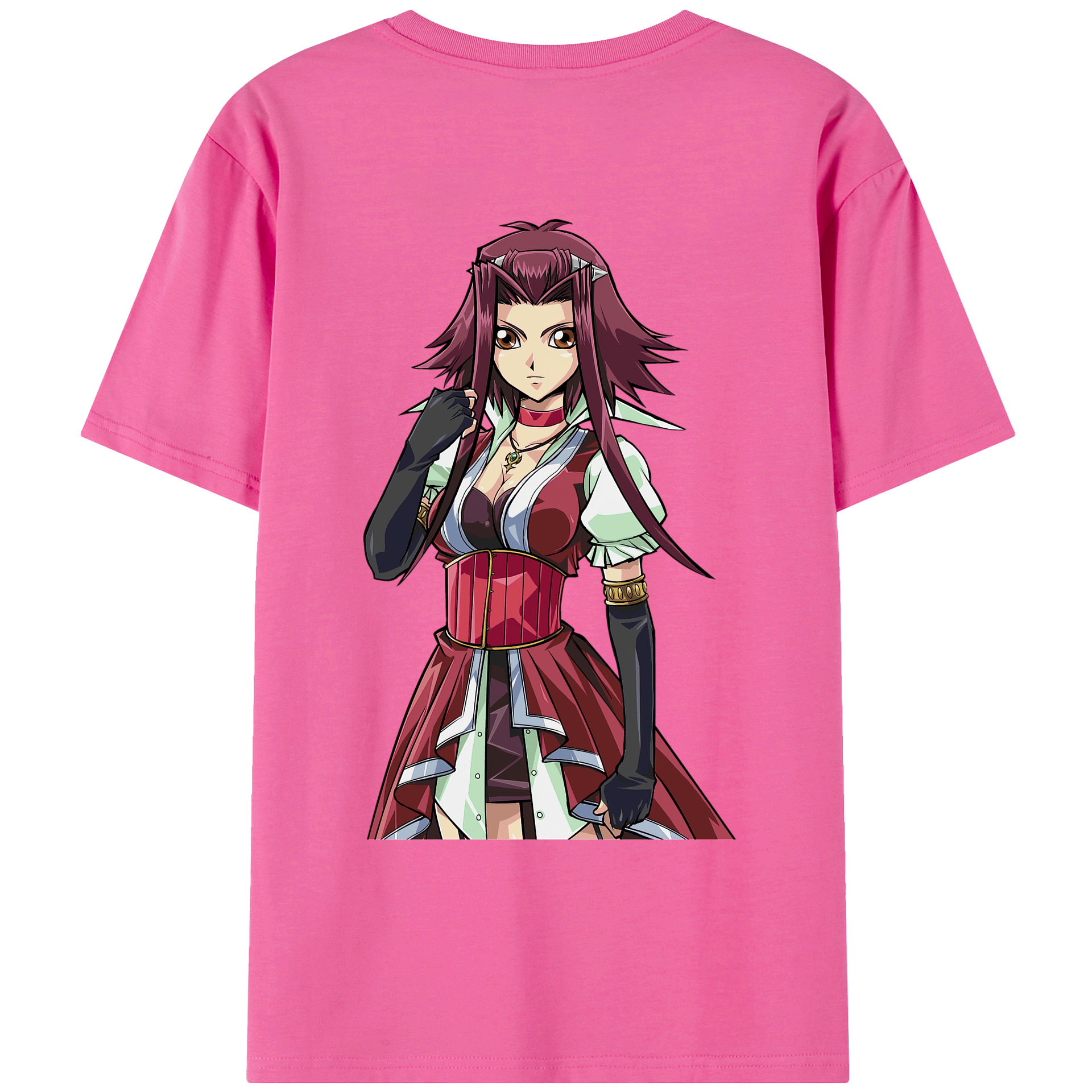 （画像用） 遊☆戯☆王 Yu-Gi-Oh! レディース半袖Tシャツ(バックプリント)
